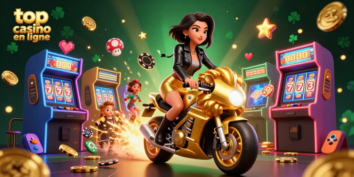Vivez l'excitation au top casino en ligne avec des personnages glamours parmi des éléments de jeu dynamiques.