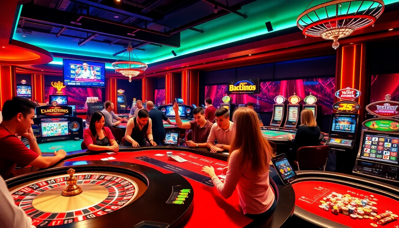 8S online gaming experience featuring vibrant casino atmosphere and engaging players.