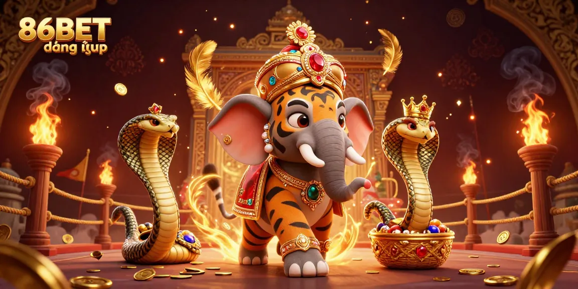 Engage with 86BET đăng nhập to enter a world of thrilling casino adventures featuring vibrant characters.