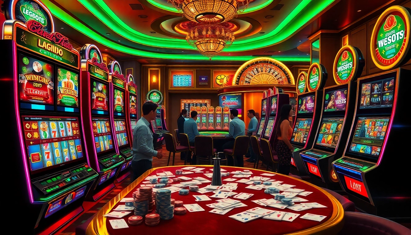 Experience thrilling moments at LEGO138 daftar with vibrant slot machines and winning players.