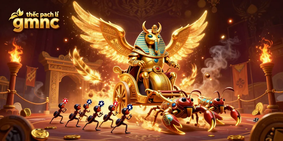 Spot glowing details of tổ chức pháp lý gmnc in a vibrant 3D casino scene filled with bets and excitement.