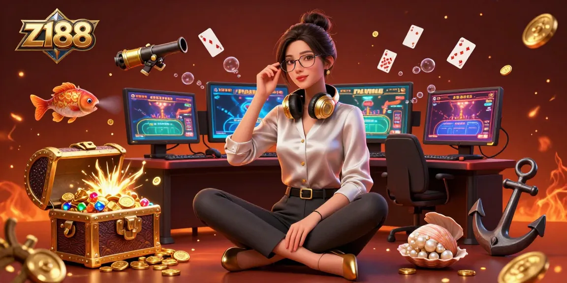 Join the excitement at z188 as the online casino gaming scene bursts with treasure and action.