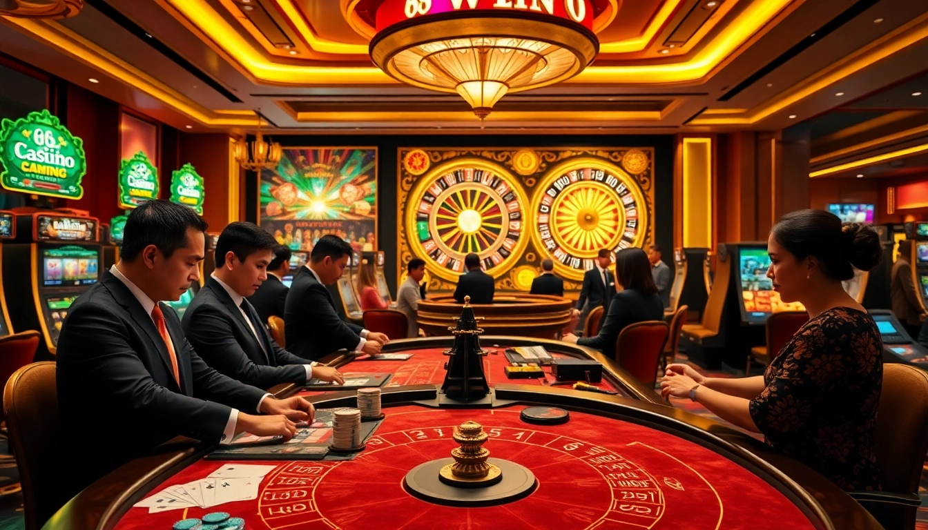 Experience the excitement at 68win with lively casino tables and dynamic gameplay.