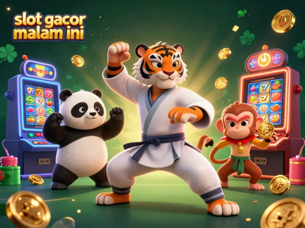Slot gacor malam ini, memanfaatkan mesin slot dengan karakter kartun lucu dan harta keberuntungan.