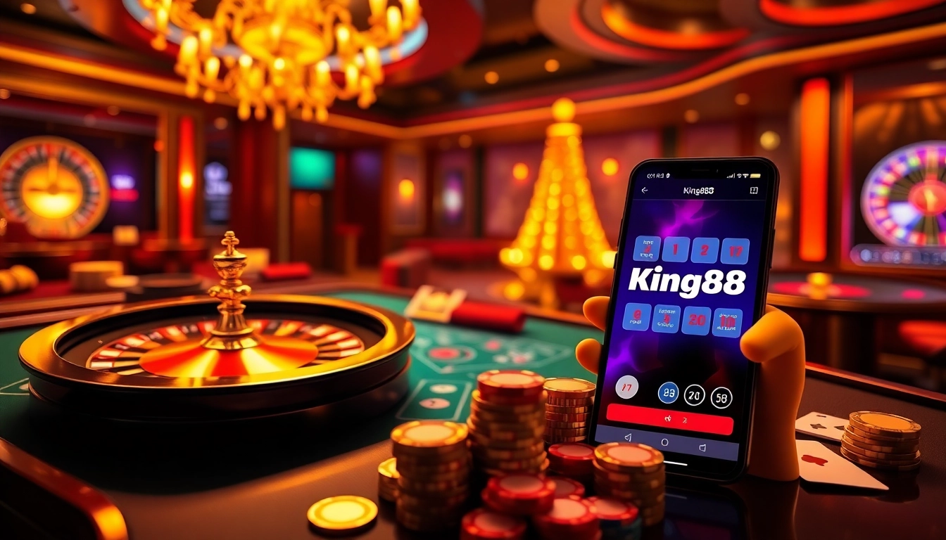 Experience excitement and luxury as you tải king88 to join the ultimate online gambling adventure.