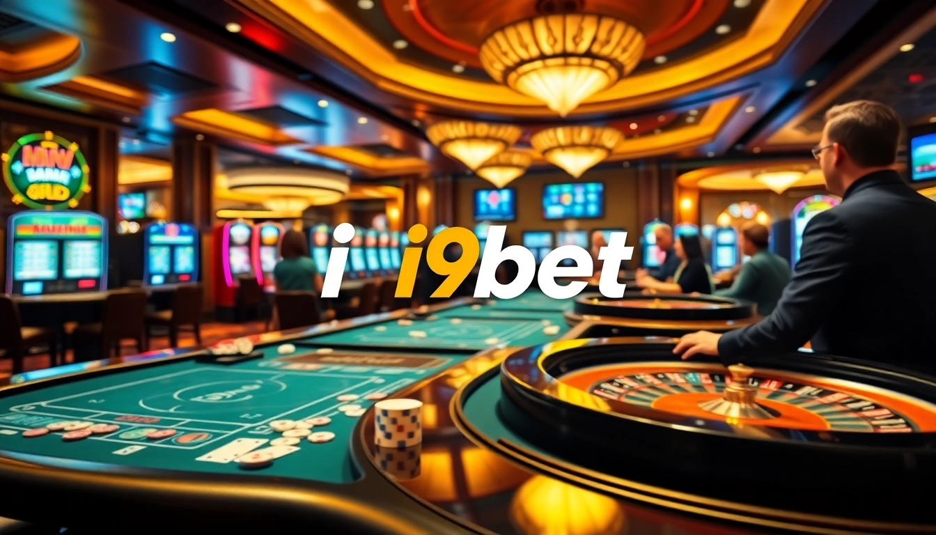 Experience thrilling gameplay at i9bet with dynamic roulette and poker tables packed with action.