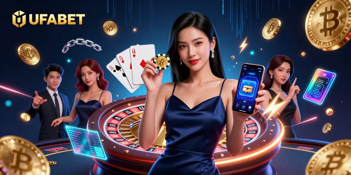 Experience the thrill of UFABET through an engaging online casino scene, showcasing high-stakes excitement.