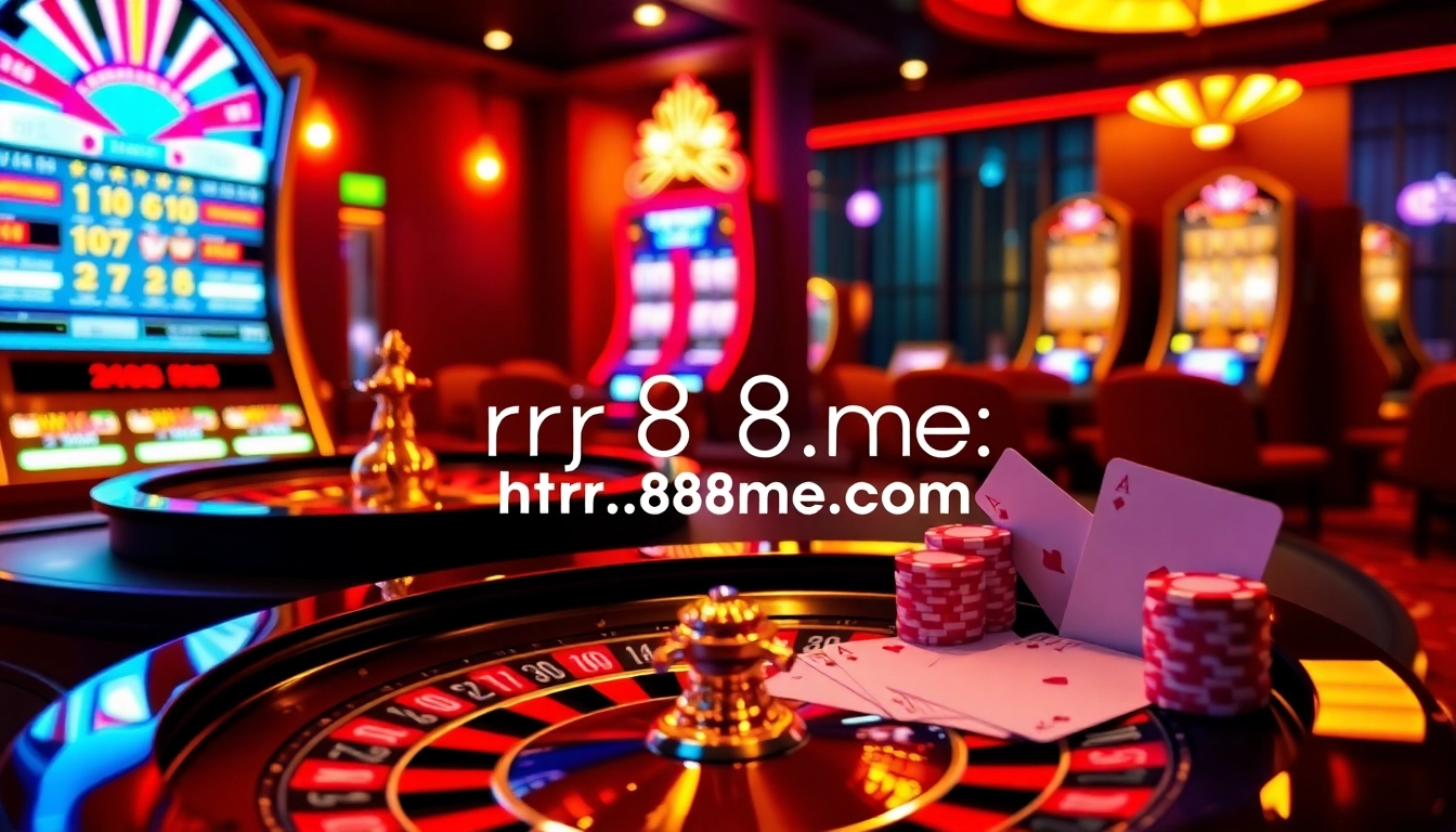 Experience the thrill of online betting at https://rr88me.com/ with interactive casino tables and vibrant gameplay.
