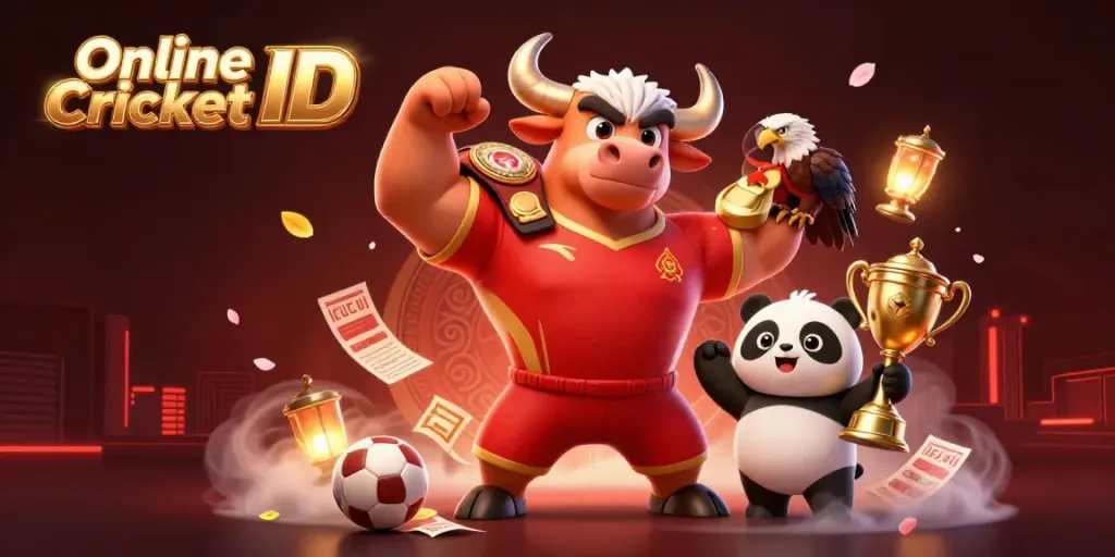 Experience Online Cricket ID with exciting sports betting wins and vibrant characters.