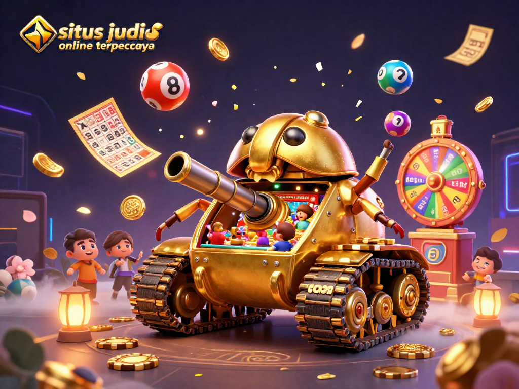 Experience the vibrant action of situs judi slot online terpercaya with dynamic gaming elements and characters.