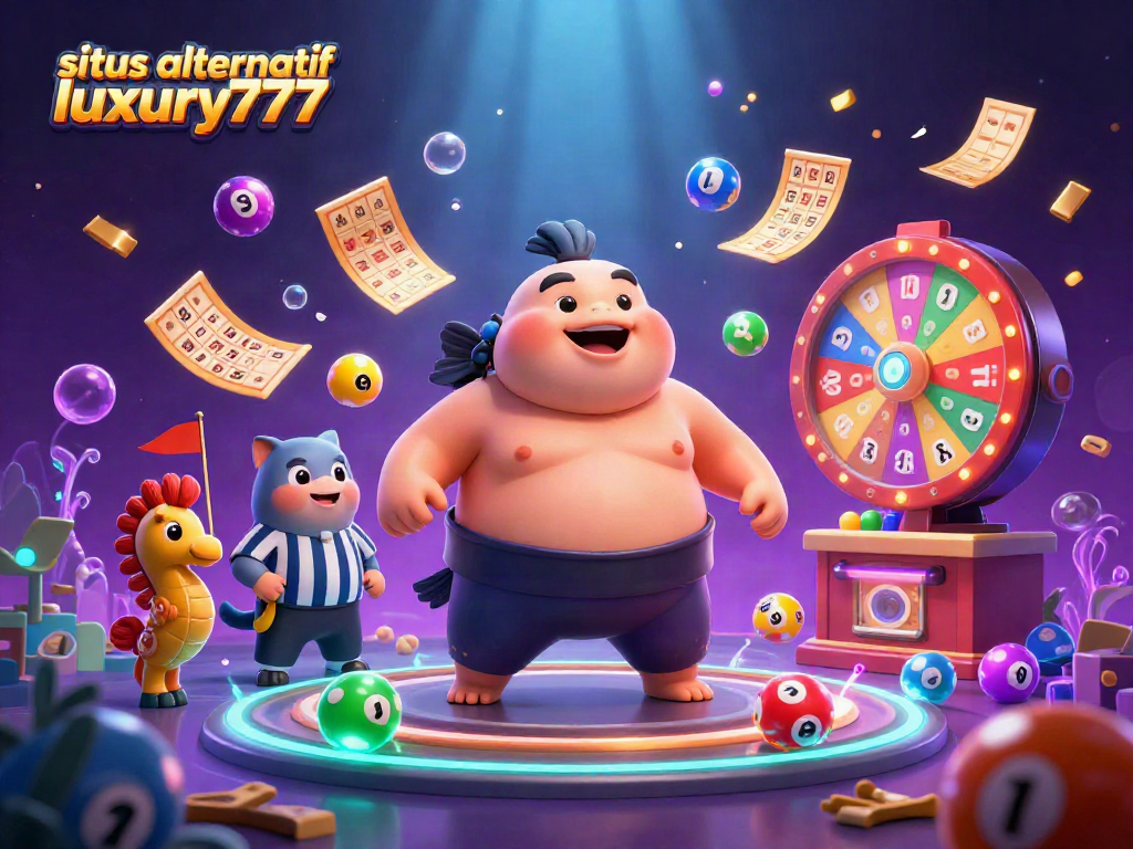 Memenangkan jackpot di situs alternatif luxury777 dengan gambar menarik dalam perayaan permainan.