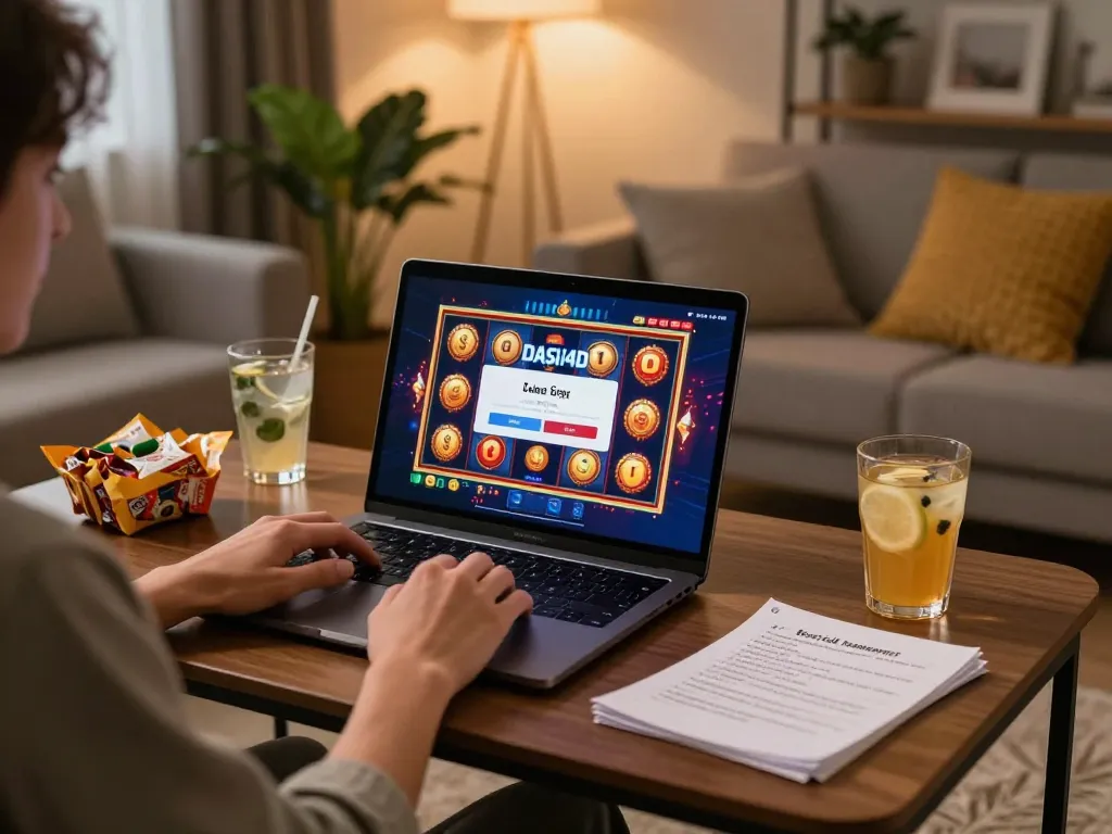 Berpartisipasi dalam slot online dengan login dasi4d sambil menikmati suasana rumah yang nyaman.