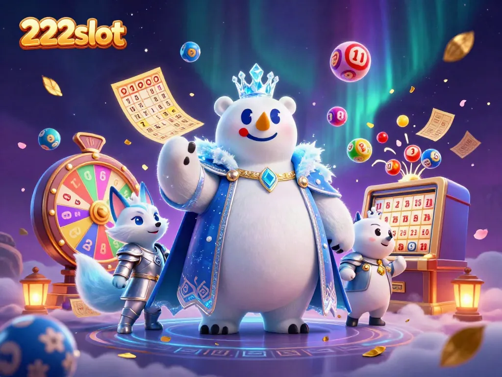 Menangkan lotere dengan 222slot saat melihat jackpot mengelilingi raja es dan rubah.