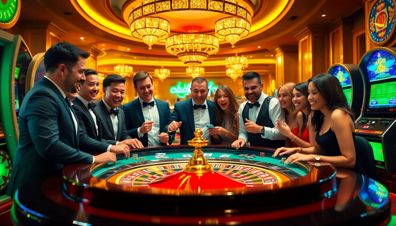 Join the thrilling excitement of Ketquaxoso as gamblers engage in a lively roulette game.
