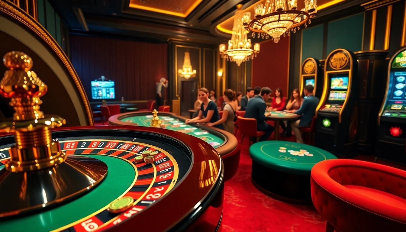 Experience the thrilling atmosphere at so do casino with vibrant poker tables and roulette wheels.