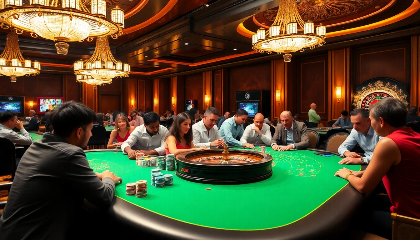 Experience the excitement of liên minh kjc with vibrant casino games and lively interactions.