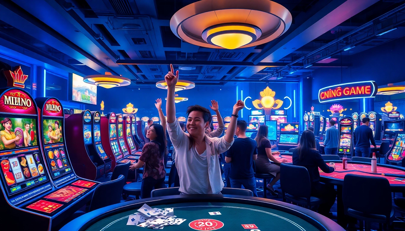 Cổng game 6623 showcases an exciting online gaming environment with diverse players enjoying modern games.